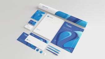 醫療行業網絡技術服務VI形象設計 融合專業與科技的品牌視覺傳達